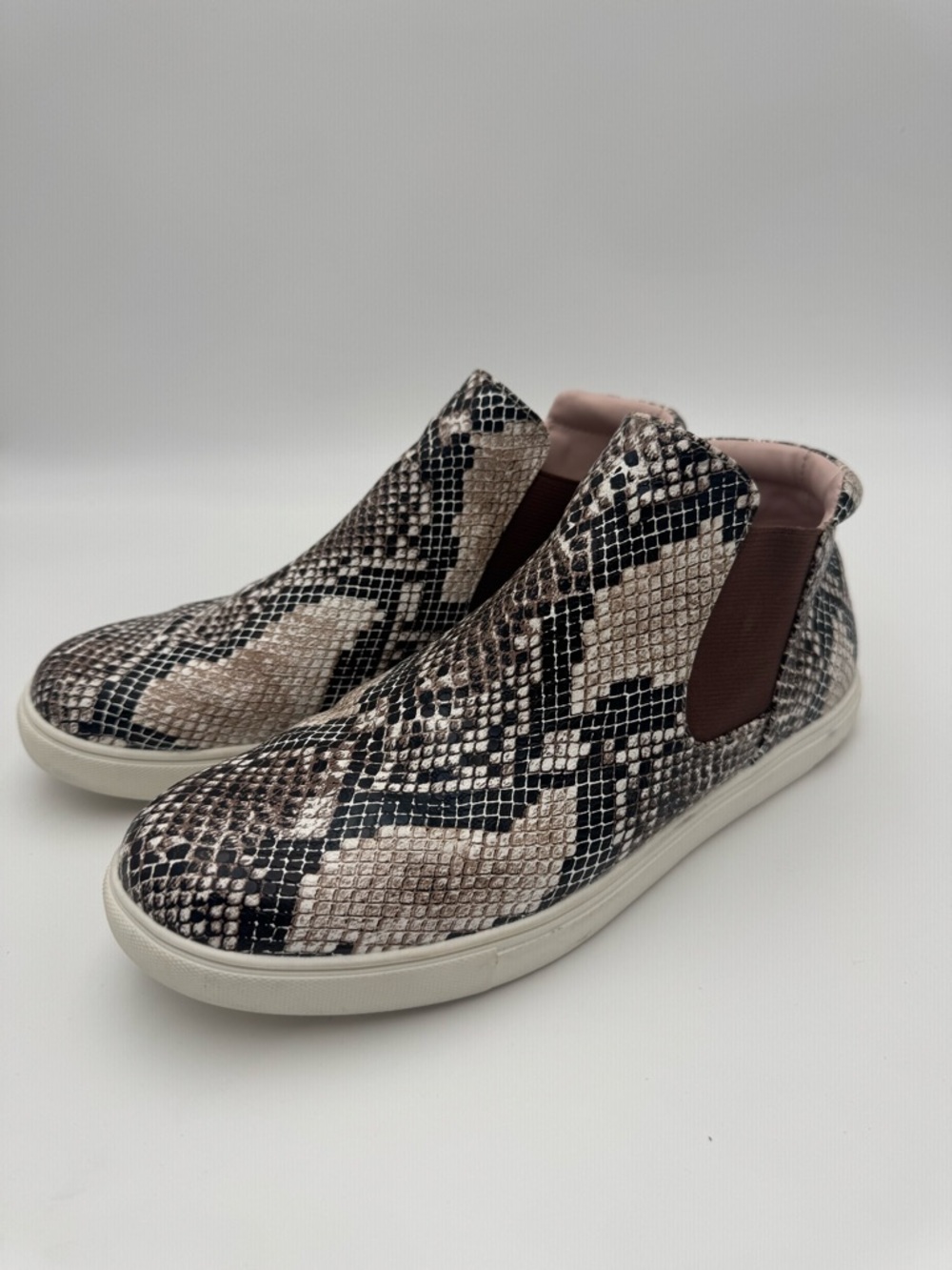 Regina Snake Print Slip On Sneakers Women 10M